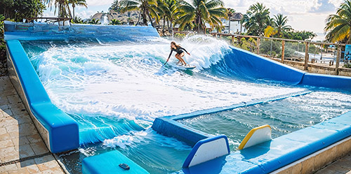 Resorts and Hotels: Give your guests a reason to stay longer with an exciting surfing feature that fits almost anywhere.