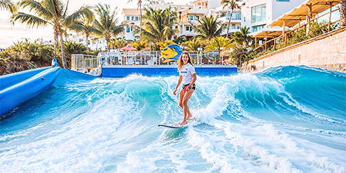 Urban Entertainment Centers: Use limited space creatively and attract a crowd with this unique water attraction.