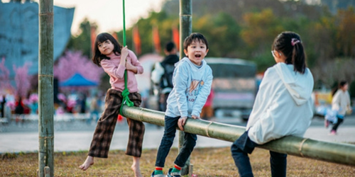 Community Play Centers
 Create a sensory play space that brings families together